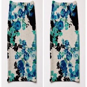 Design Lab Lord & Taylor Floral Pencil Skirt - Size XS - Like New